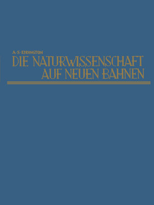cover image of Die Naturwissenschaft auf neuen Bahnen
